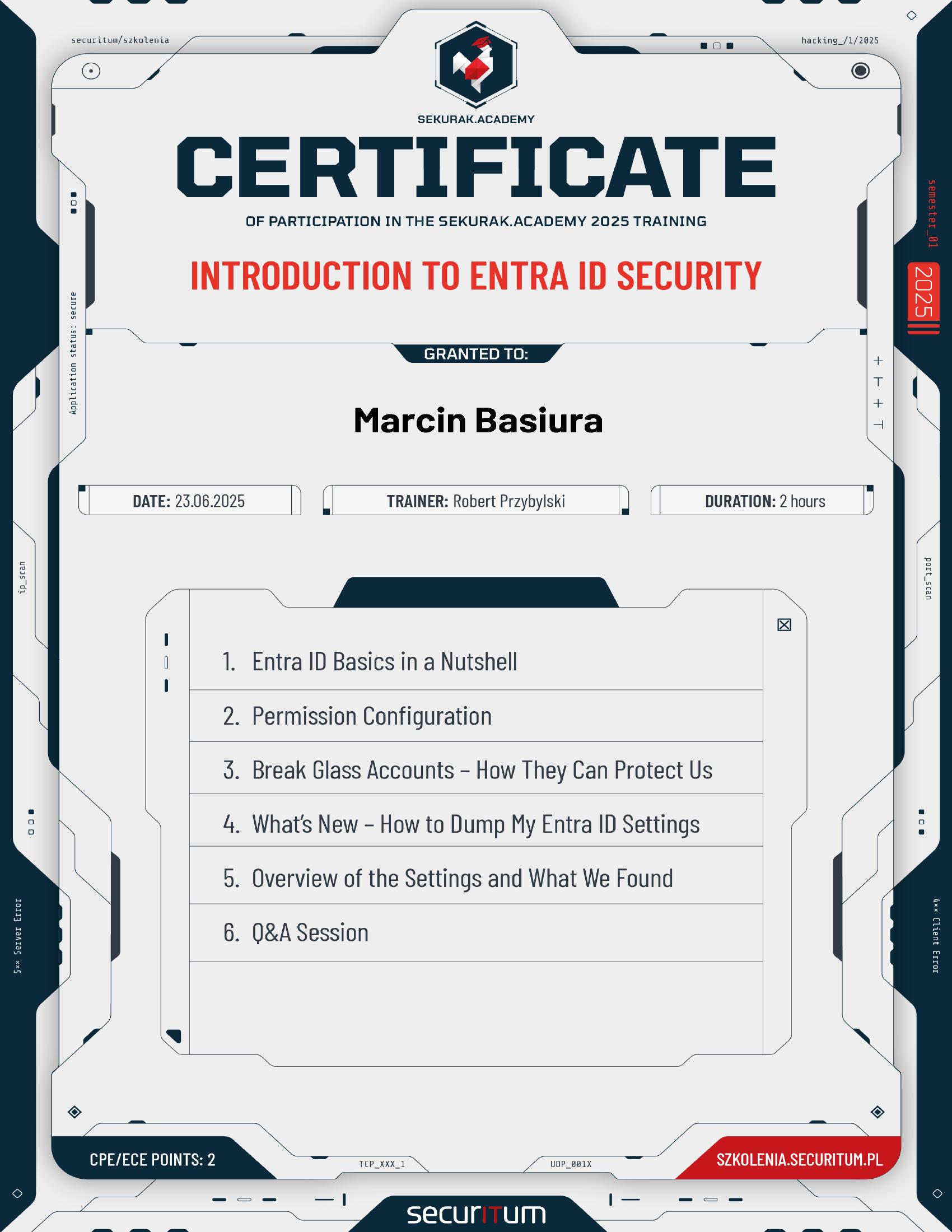Introduction to Entra ID Security
